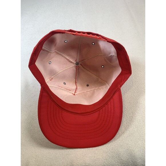 Vintage St Andrews Old Course Hat Cap Strapback Red Scotland Golf 90s - Picture 5 of 7